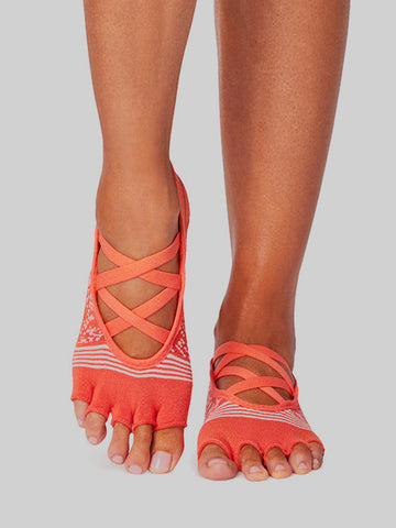 ToeSox Elle Tec Half Toe Women's Yoga Socks
